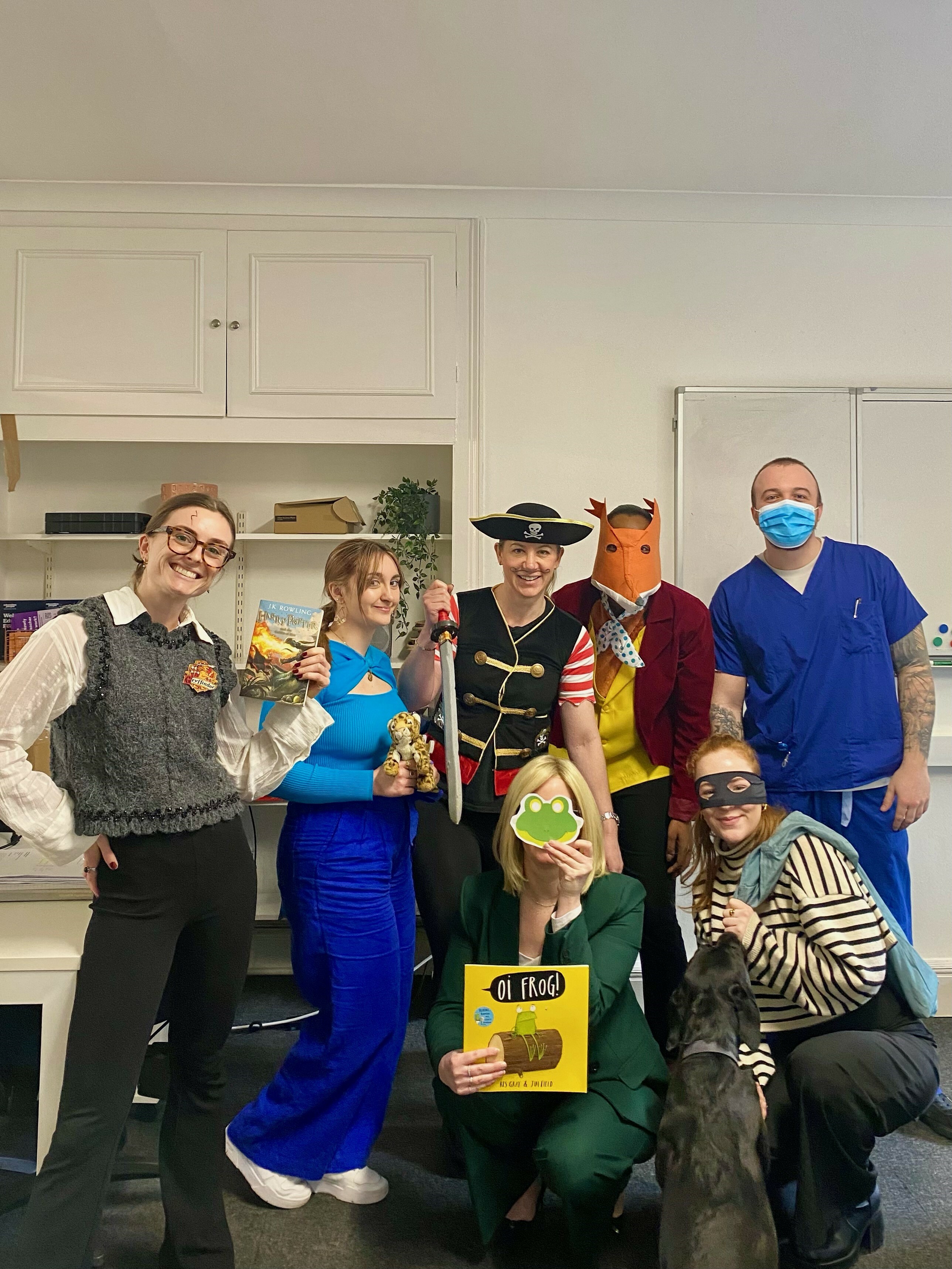 World Book Day Team Pic